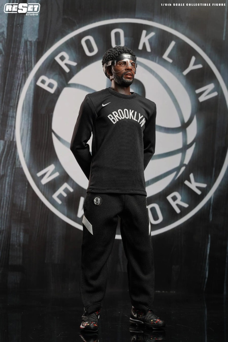 NBA Nets Masked Kyrie Irving 1/6