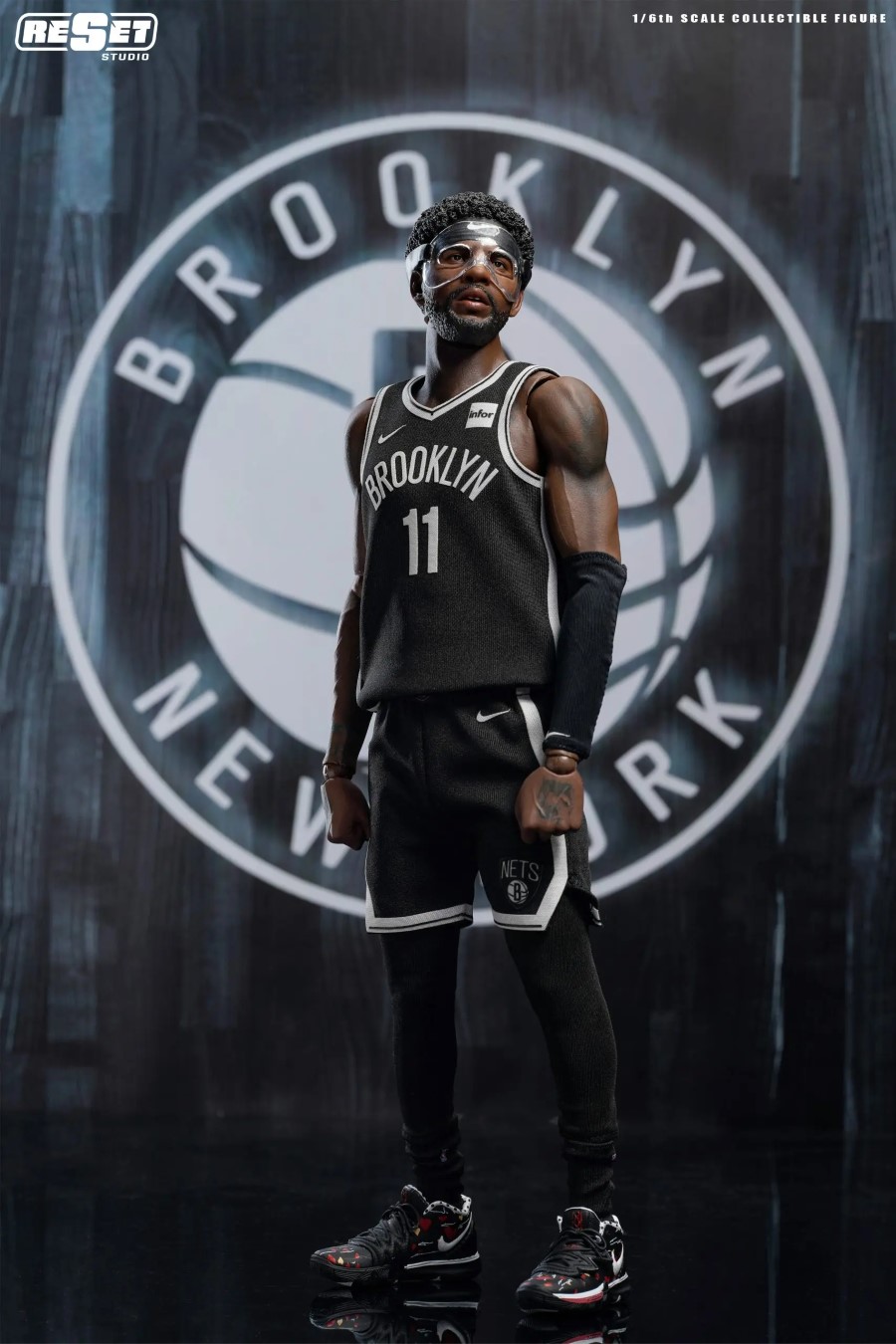 NBA Nets Masked Kyrie Irving 1/6