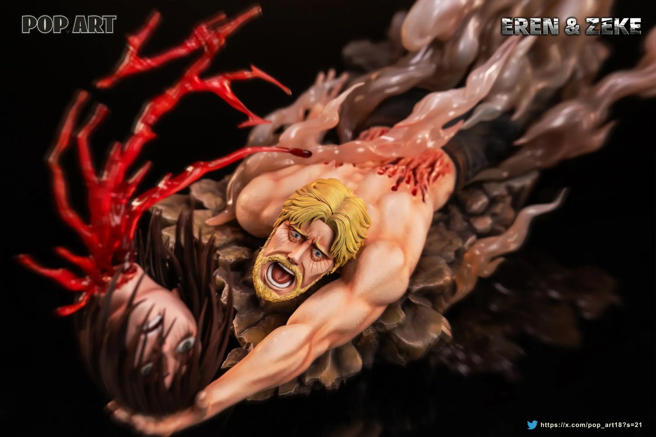 Catch The Head Eren & Zeke - Attack on Titan