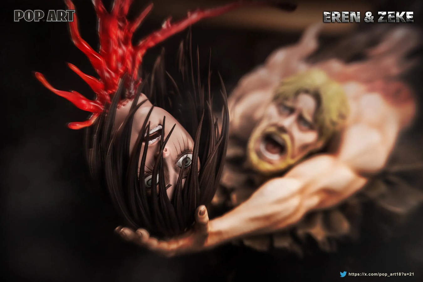 Catch The Head Eren & Zeke - Attack on Titan