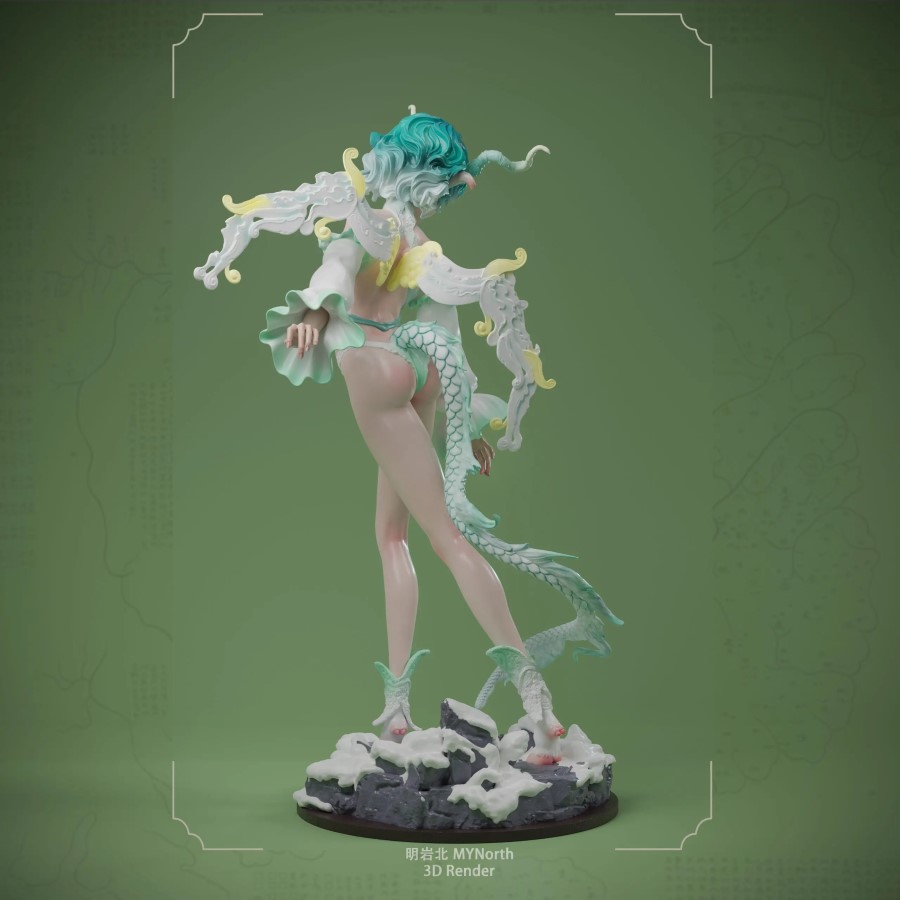 Original Shanhai Bai Ze White Model Kit