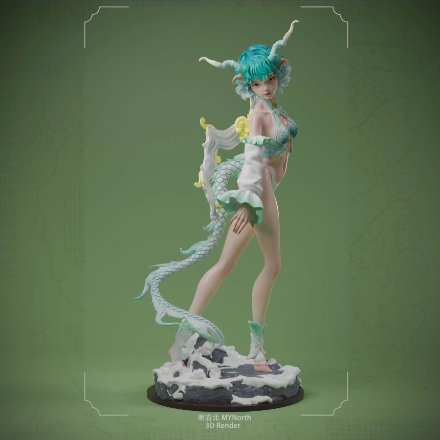 Original Shanhai Bai Ze White Model Kit