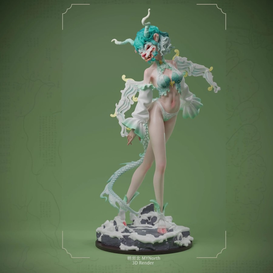 Original Shanhai Bai Ze White Model Kit