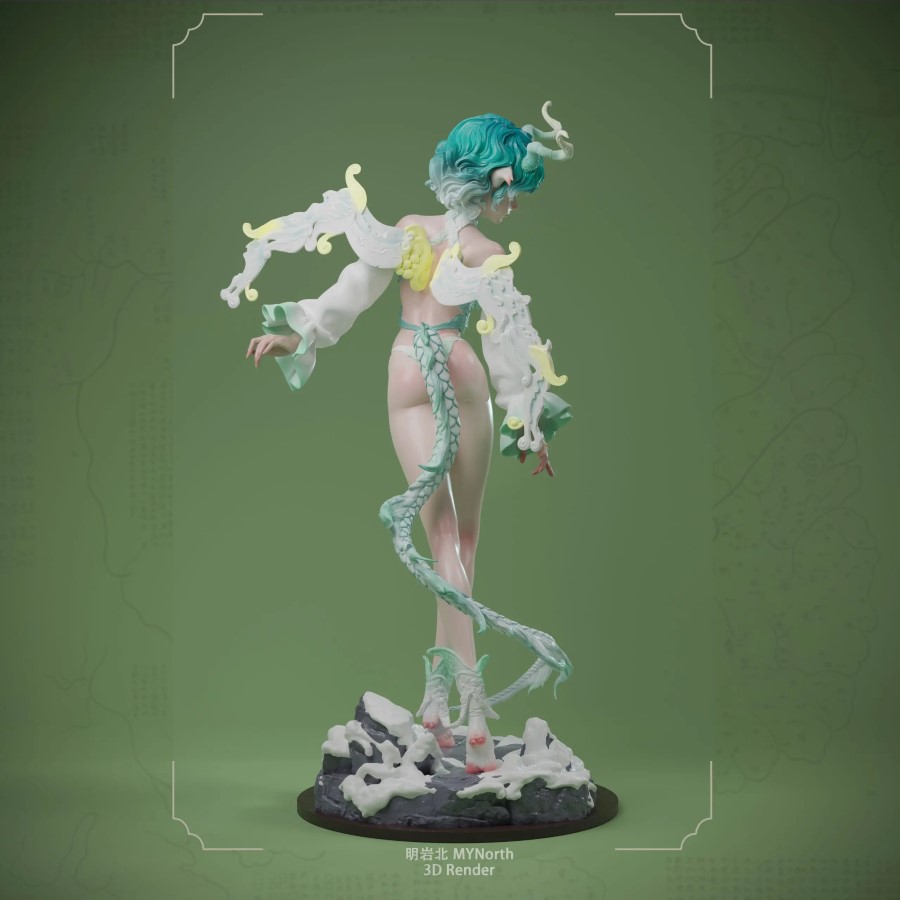 Original Shanhai Bai Ze White Model Kit