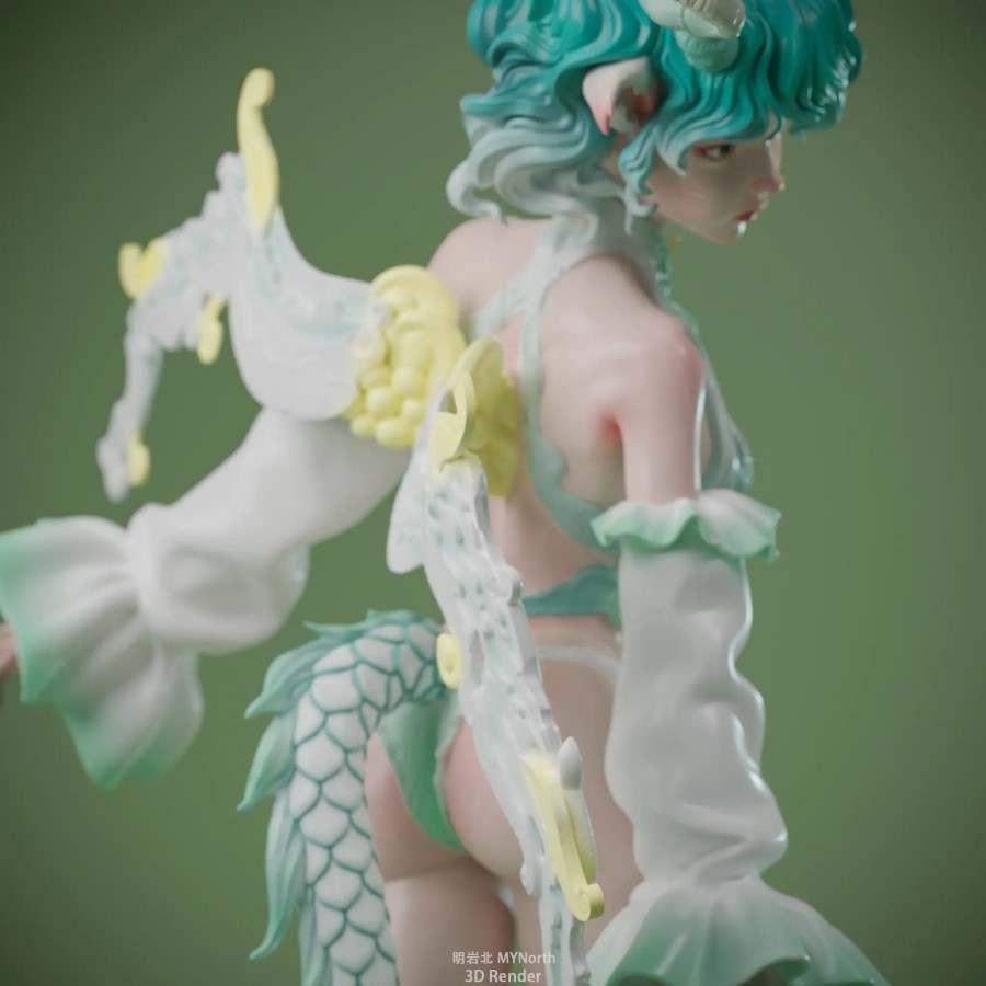 Original Shanhai Bai Ze White Model Kit