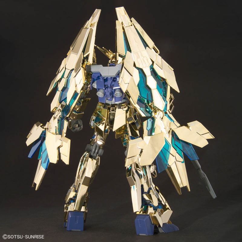 HG 1/144 Gundam Base Exclusive Unicorn Gundam Unit 3 Phenex (Destroy Mode) GOLD & SILVER COATING SET