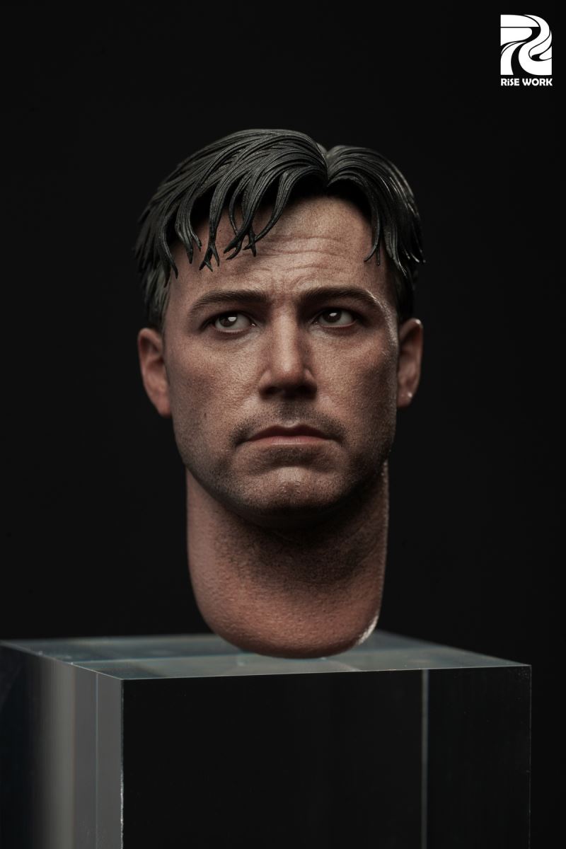 BAT MAN Ben Affleck Grey Vest Costume Hangtag Set 1/6