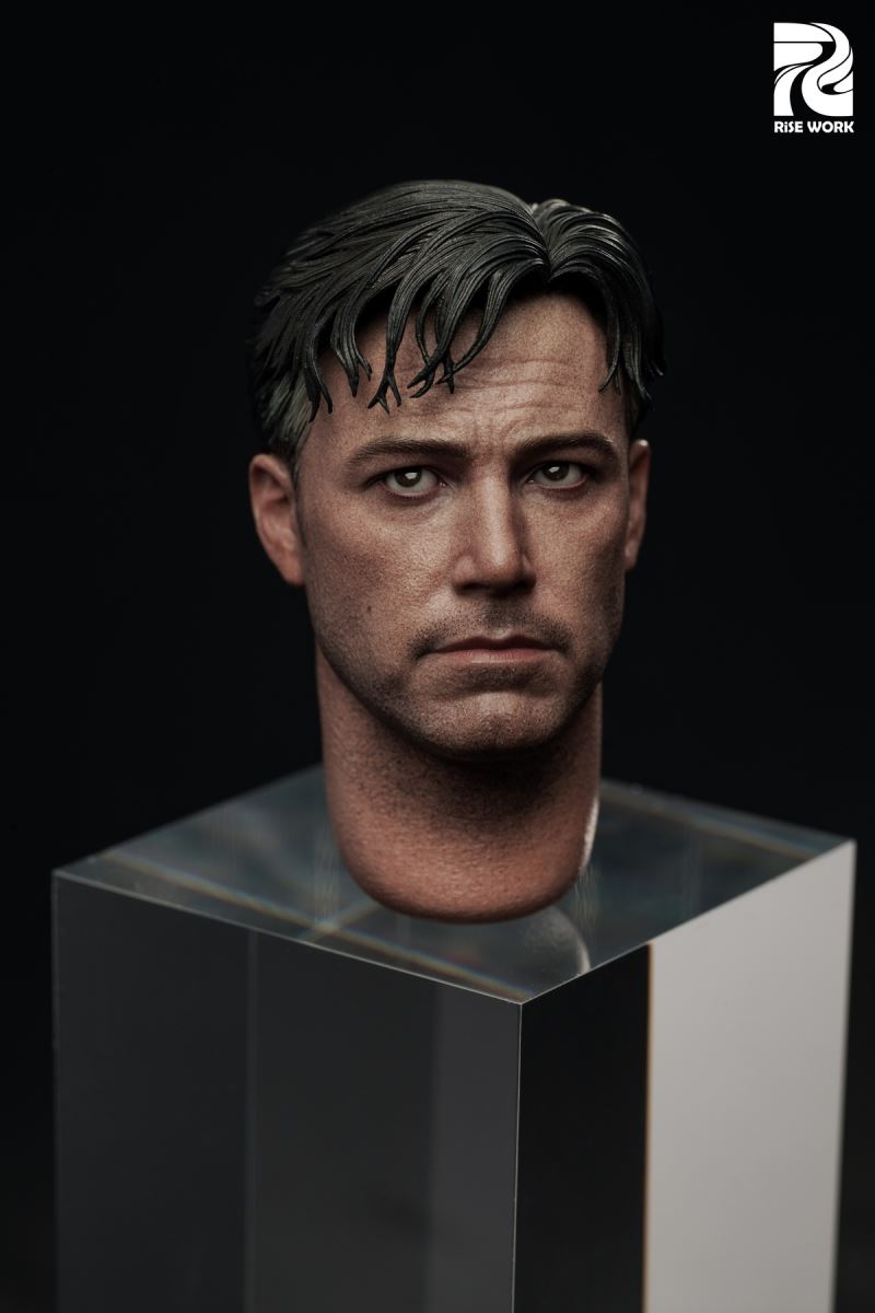 BAT MAN Ben Affleck Grey Vest Costume Hangtag Set 1/6