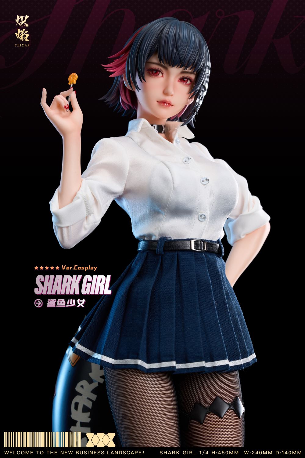 Ellen Joe Shark Girl - Zenless Zone Zero 1/4