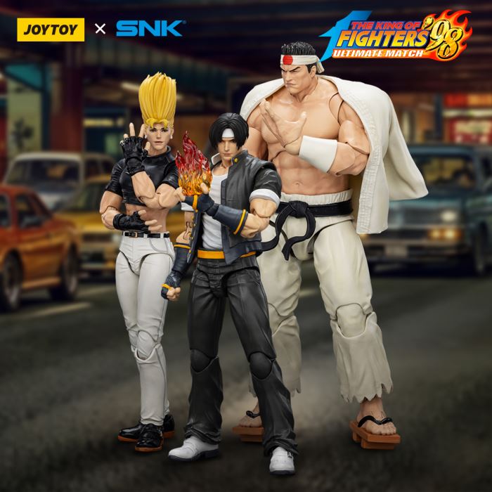 King of Fighters 98UM Protagonist Team - Kyo Kusanagi/Goro Daimon/Benmaku Nikaido 1/18