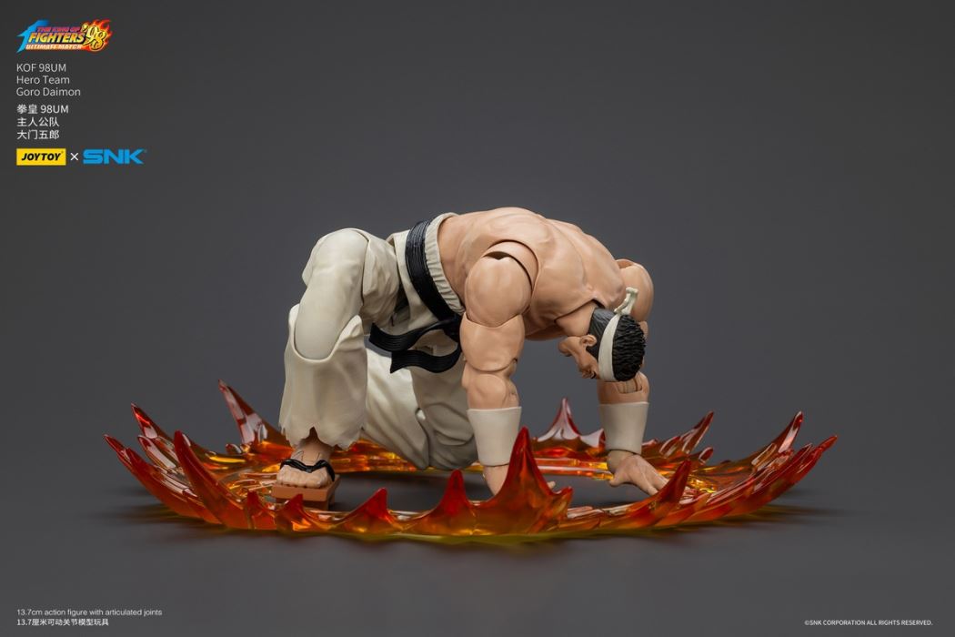 King of Fighters 98UM Protagonist Team - Kyo Kusanagi/Goro Daimon/Benmaku Nikaido 1/18