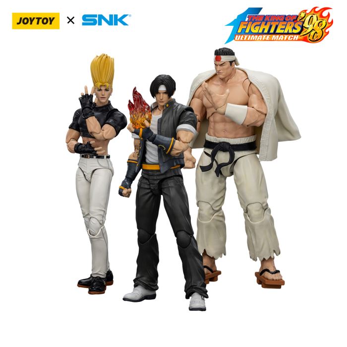 King of Fighters 98UM Protagonist Team - Kyo Kusanagi/Goro Daimon/Benmaku Nikaido 1/18