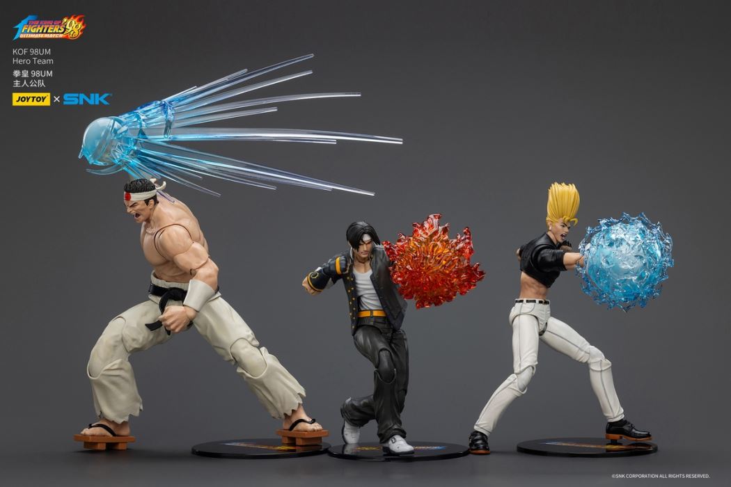King of Fighters 98UM Protagonist Team - Kyo Kusanagi/Goro Daimon/Benmaku Nikaido 1/18