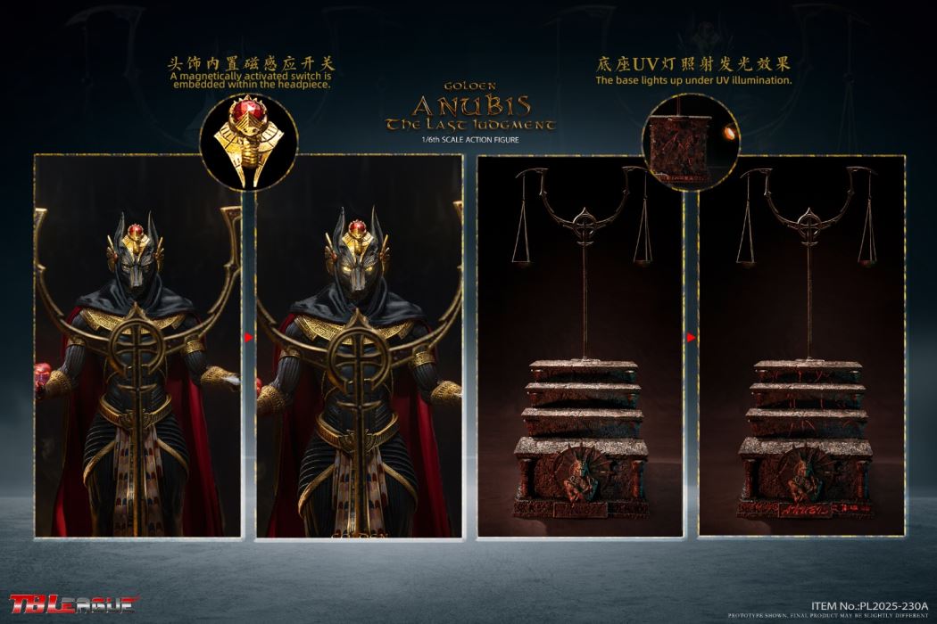 The Last Judgment-Anubis - Golden 1/6