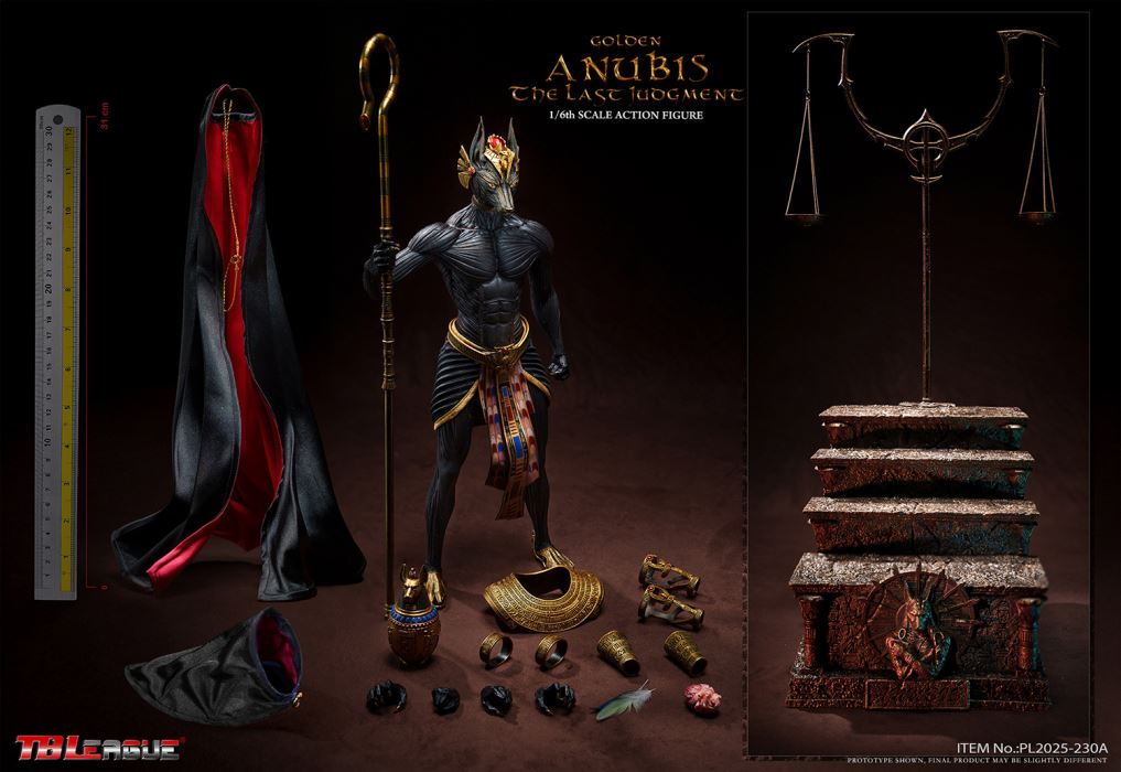 The Last Judgment-Anubis - Golden 1/6