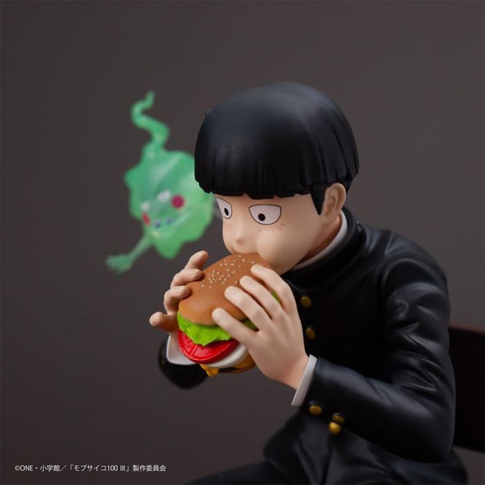 Mob Psycho 100 III x Bunbougu Cafe 2022 Figure Shigeo Kageyama & Dimple
