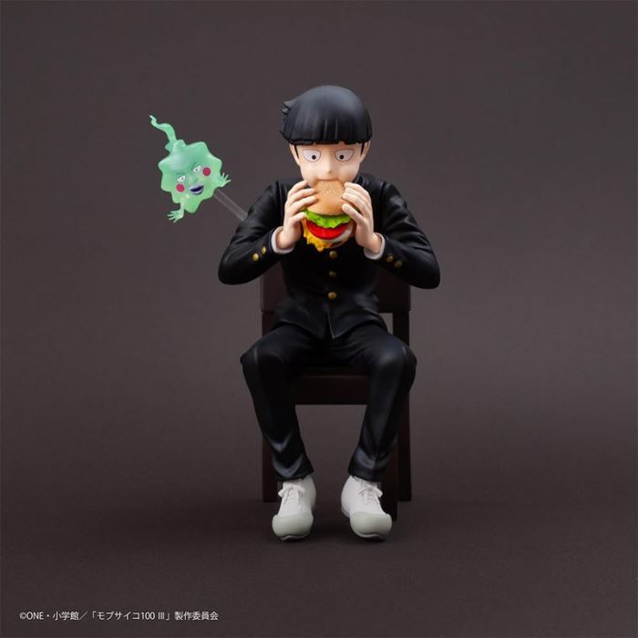 Mob Psycho 100 III x Bunbougu Cafe 2022 Figure Shigeo Kageyama & Dimple