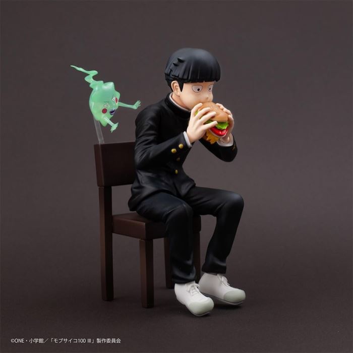Mob Psycho 100 III x Bunbougu Cafe 2022 Figure Shigeo Kageyama & Dimple