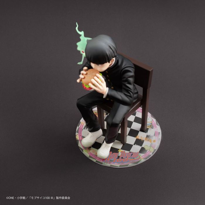 Mob Psycho 100 III x Bunbougu Cafe 2022 Figure Shigeo Kageyama & Dimple