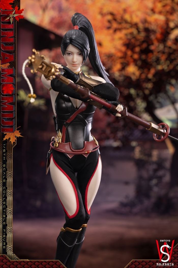 Black Red Leaf NINJA MOMIJI 1/6