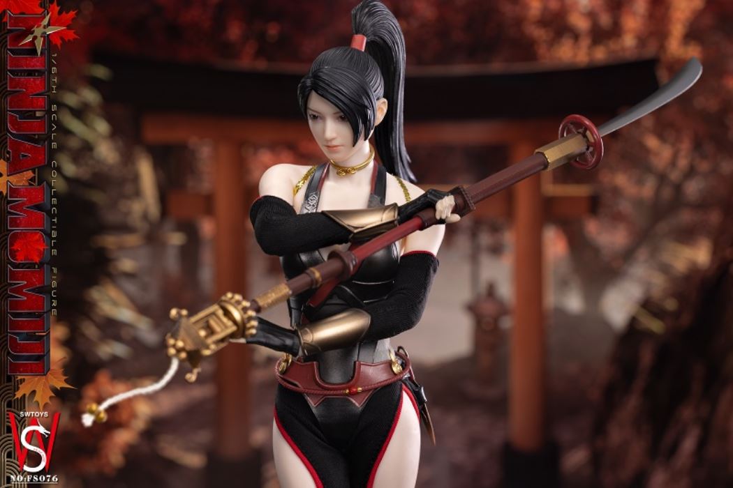 Black Red Leaf NINJA MOMIJI 1/6