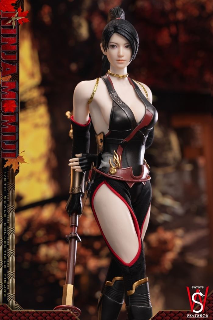 Black Red Leaf NINJA MOMIJI 1/6