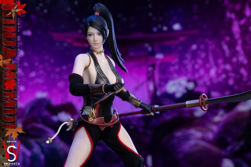 Black Red Leaf NINJA MOMIJI 1/6