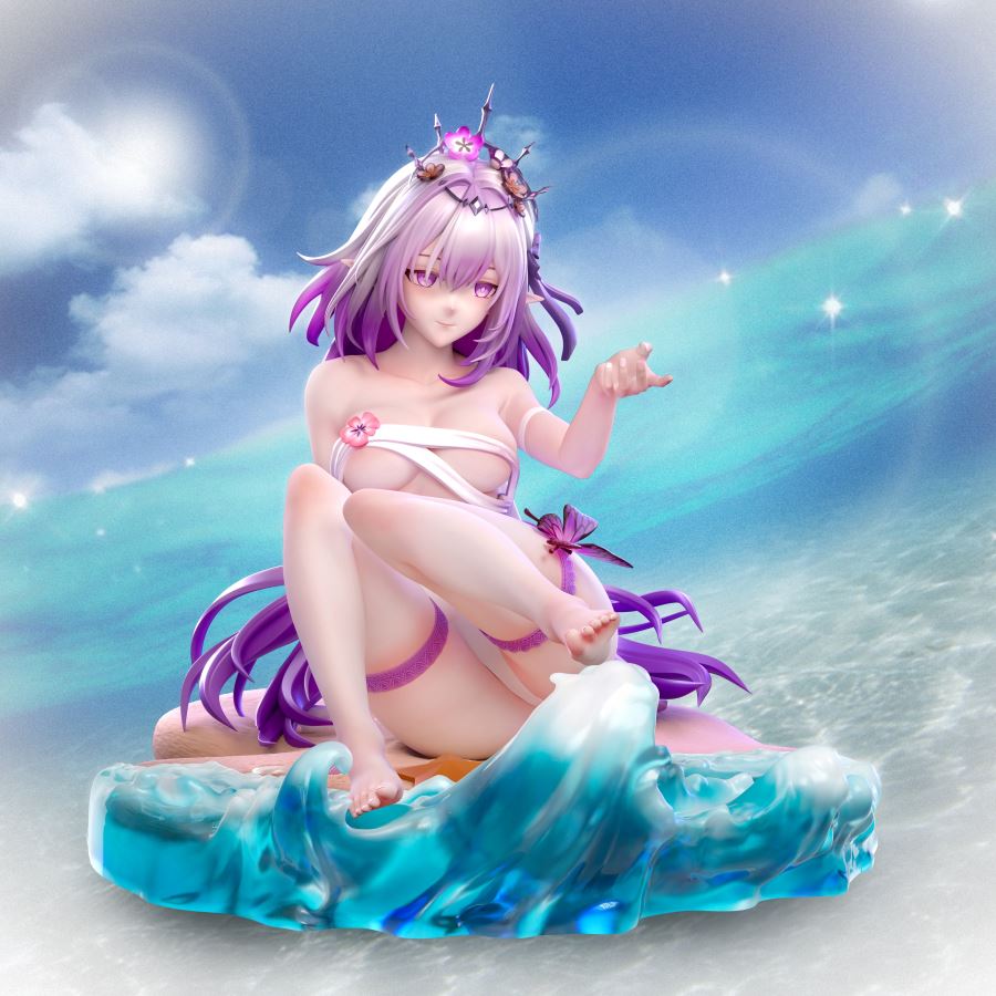Castorice on the beach - Honkai: Star Rail 1/6