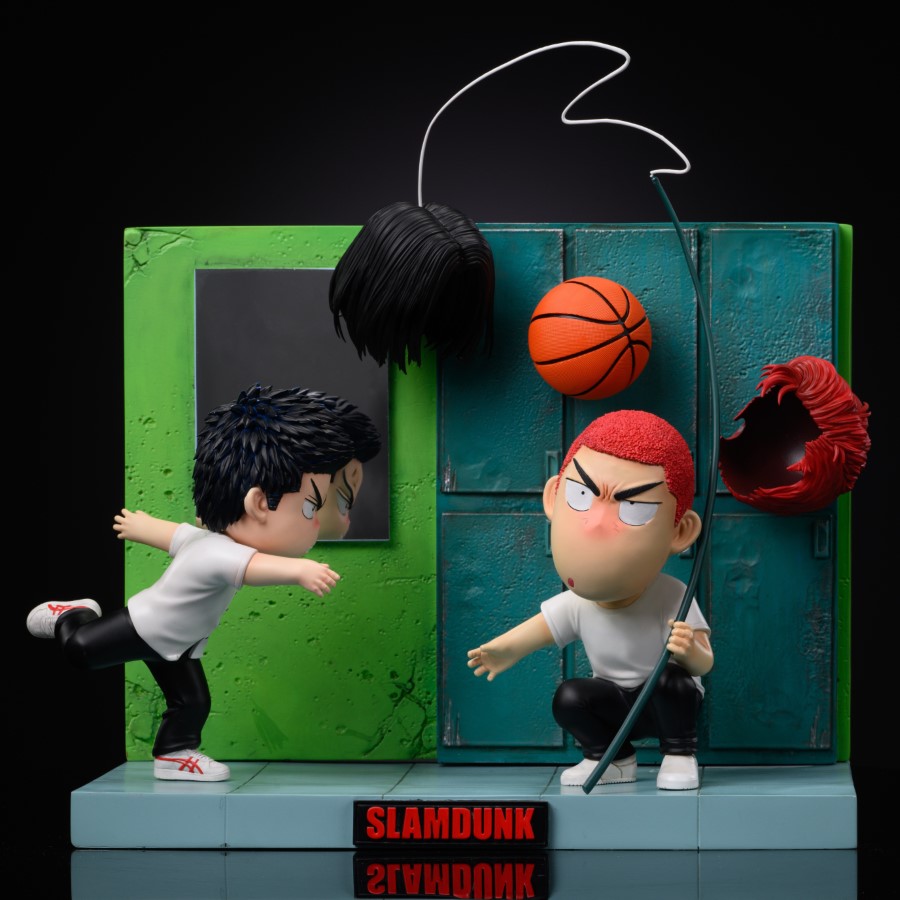 Locker Room Sakuragi Hanamichi Mitsui Hisashi - Slam Dunk