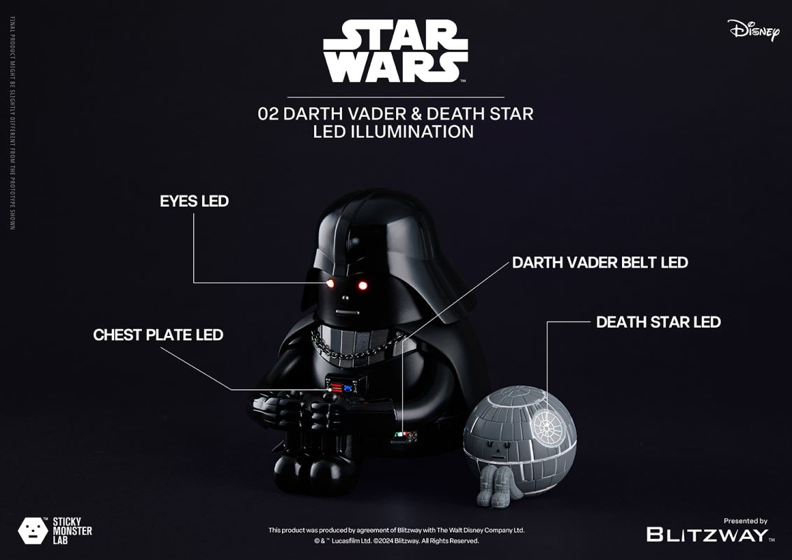 SML Star Wars Series - Darth Vader [Standing Single Player] & Vader and the Death Star [Seated Set]