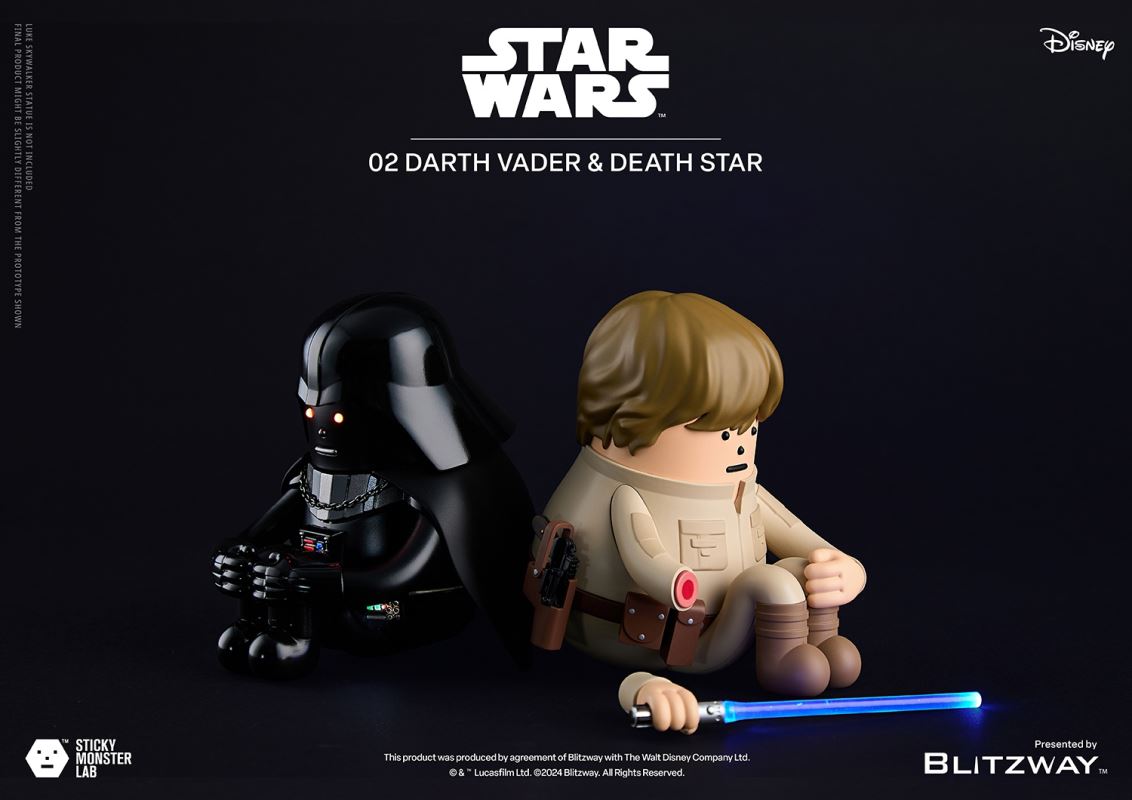 SML Star Wars Series - Darth Vader [Standing Single Player] & Vader and the Death Star [Seated Set]