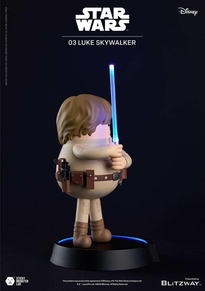 SML Star Wars Series - Luke [Standing Single] & Luke and Yoda [Seated Set]