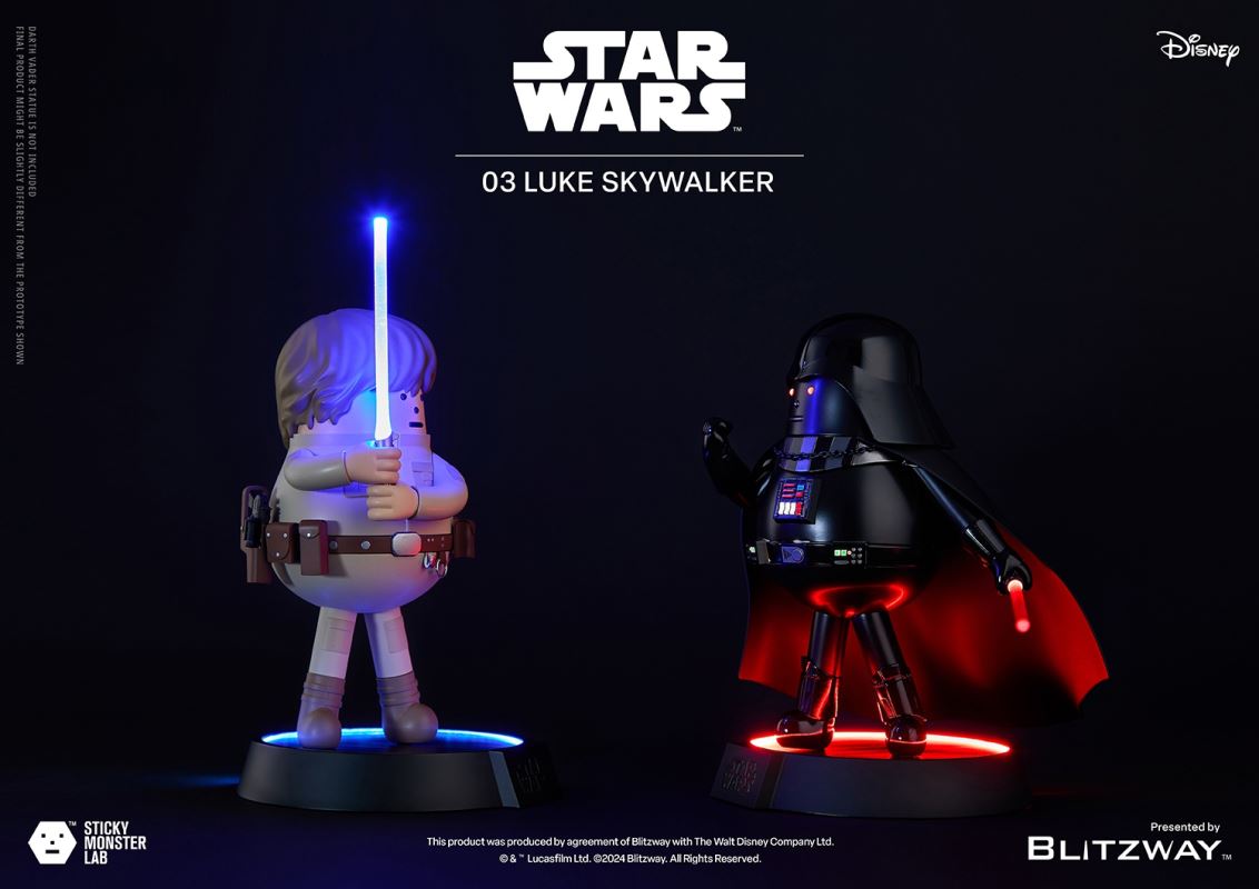 SML Star Wars Series - Luke [Standing Single] & Luke and Yoda [Seated Set]