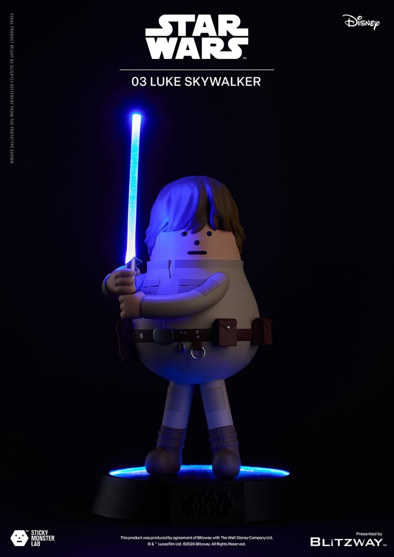 SML Star Wars Series - Luke [Standing Single] & Luke and Yoda [Seated Set]