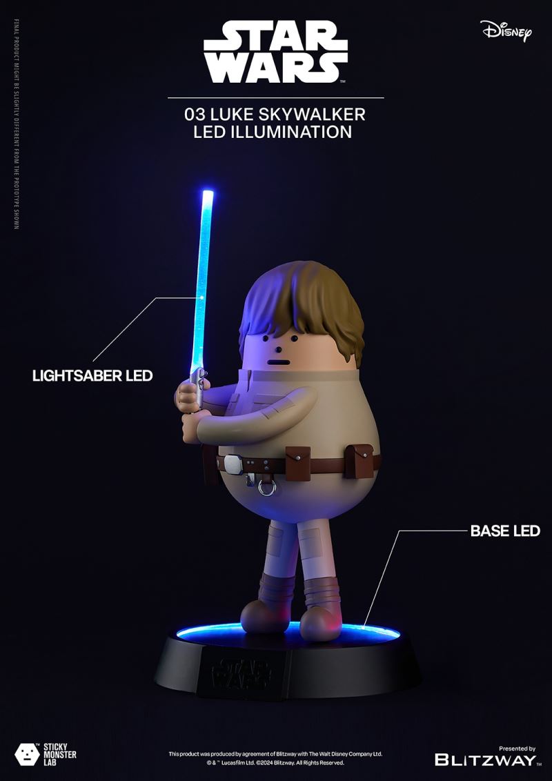 SML Star Wars Series - Luke [Standing Single] & Luke and Yoda [Seated Set]