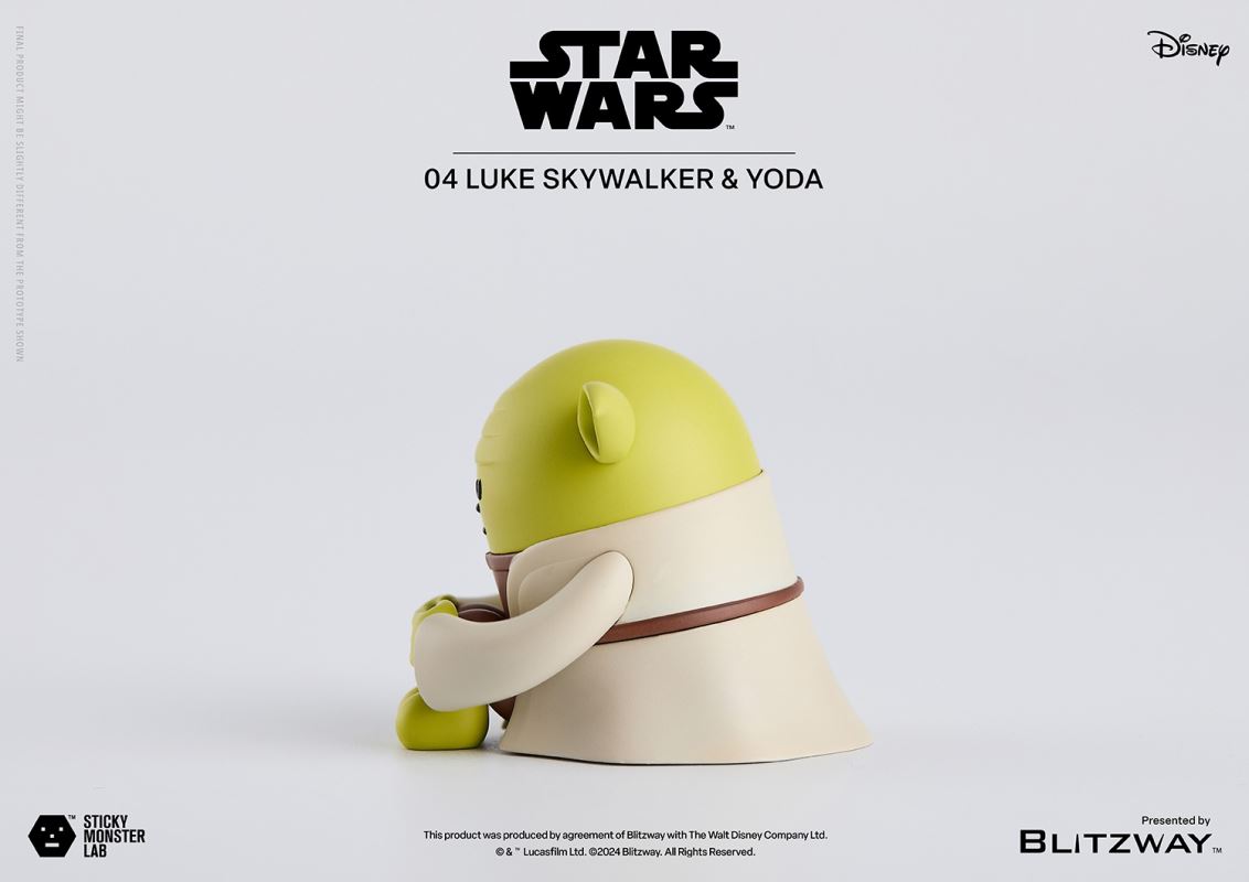 SML Star Wars Series - Luke [Standing Single] & Luke and Yoda [Seated Set]