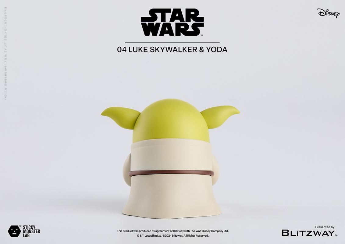 SML Star Wars Series - Luke [Standing Single] & Luke and Yoda [Seated Set]