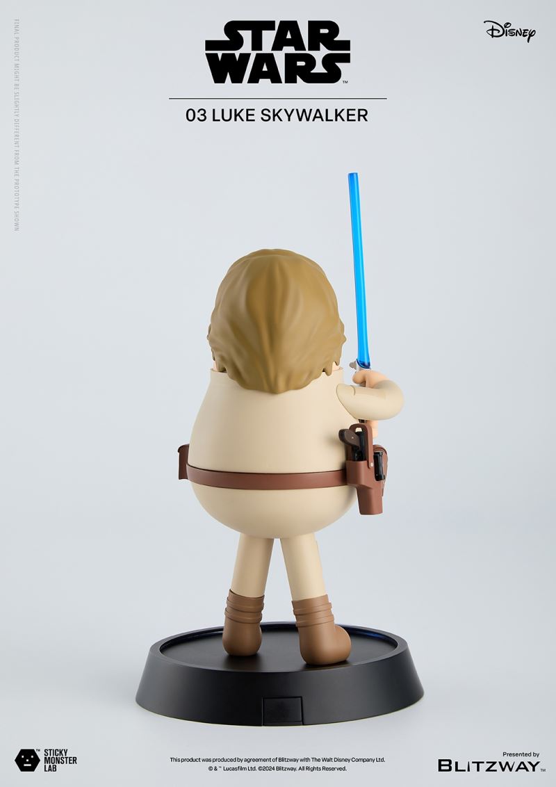 SML Star Wars Series - Luke [Standing Single] & Luke and Yoda [Seated Set]