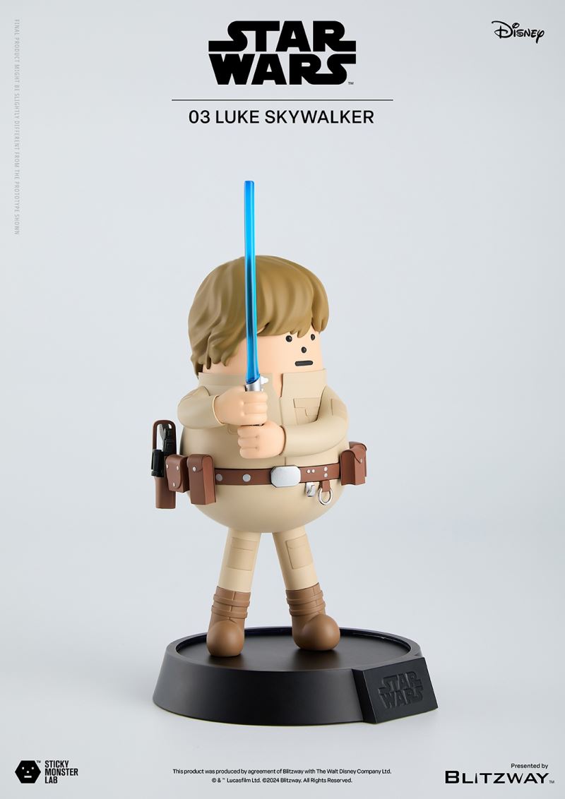 SML Star Wars Series - Luke [Standing Single] & Luke and Yoda [Seated Set]