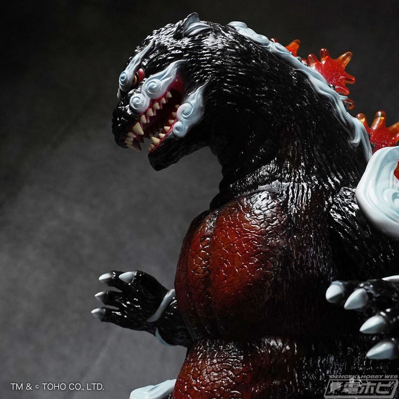 GVA-BC Godzilla 1995 Frog Tree Ukiyo-e (Black) / GVA-BC Godzilla 1995 Frog Tree Ukiyo-e (Green)