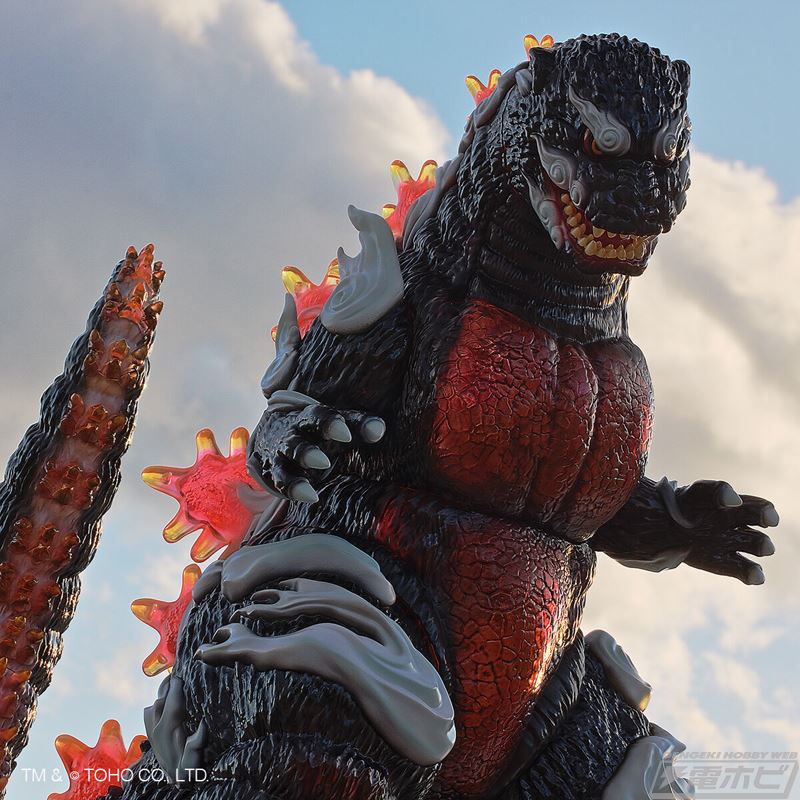 GVA-BC Godzilla 1995 Frog Tree Ukiyo-e (Black) / GVA-BC Godzilla 1995 Frog Tree Ukiyo-e (Green)