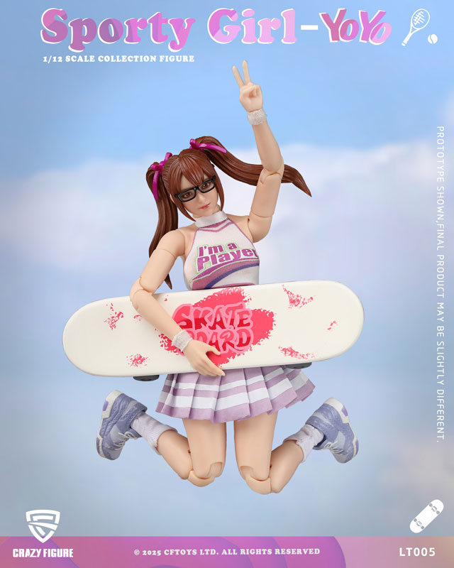 CRAZY FIGURE LT005 Sporty girl YOYO 1/12