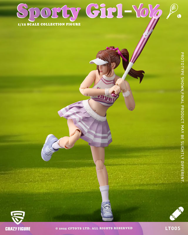 CRAZY FIGURE LT005 Sporty girl YOYO 1/12