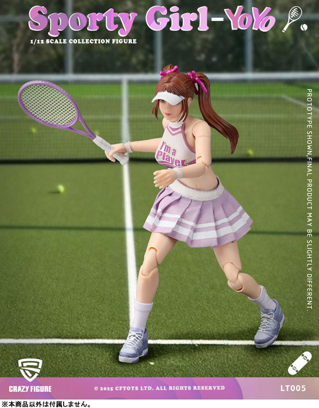 CRAZY FIGURE LT005 Sporty girl YOYO 1/12