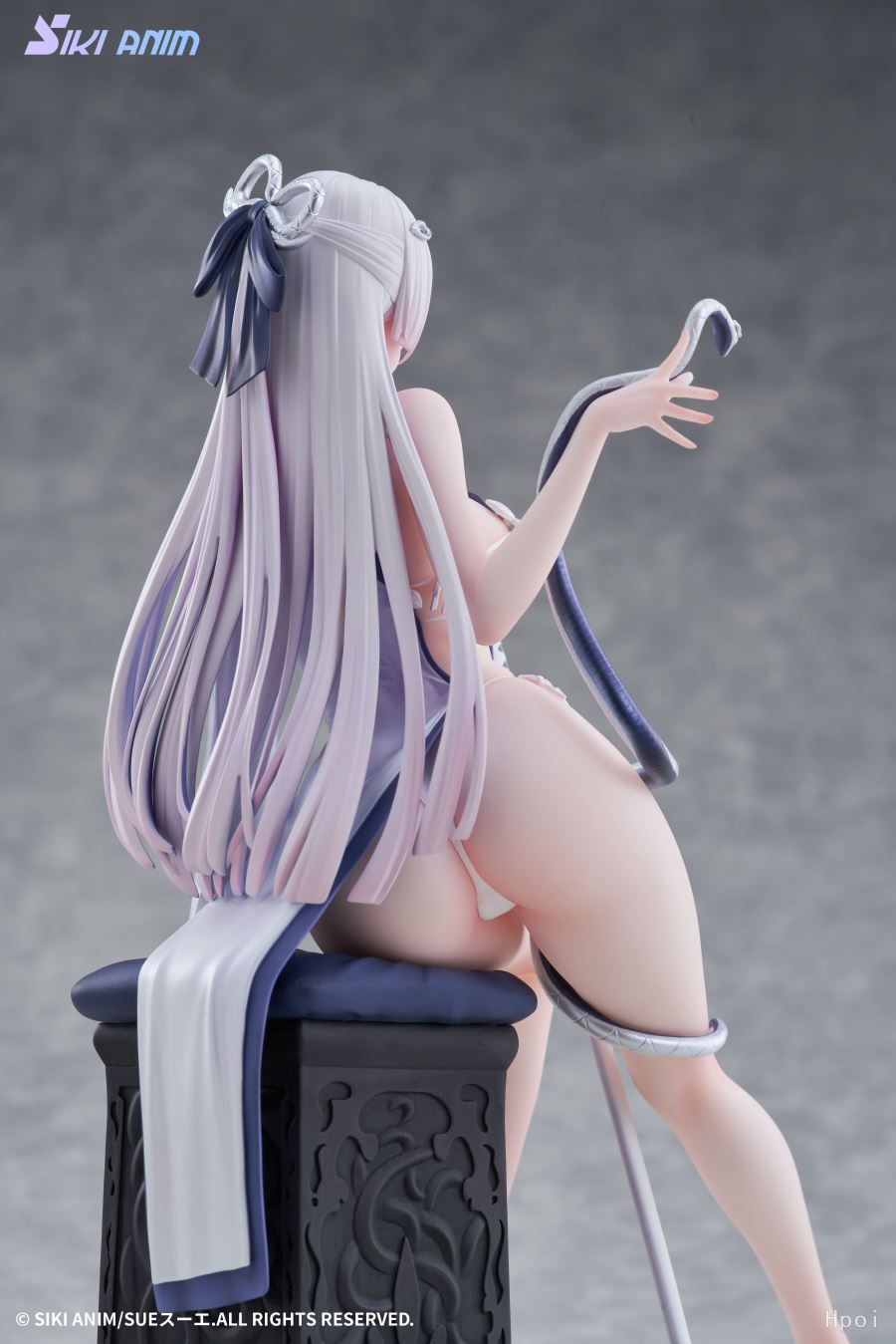 SIKI ANIM Blue and White Snake Original Art: Sue 1/7