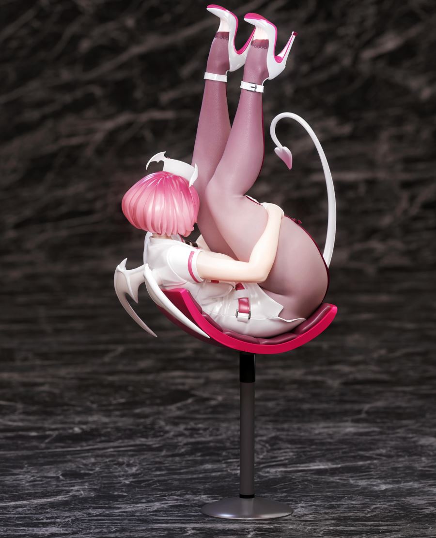 Original Evil Succubus in a Nurse Outfit