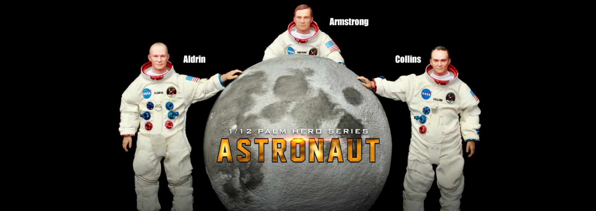Astronauts: Armstrong/Aldrin/and Collins 1/12
