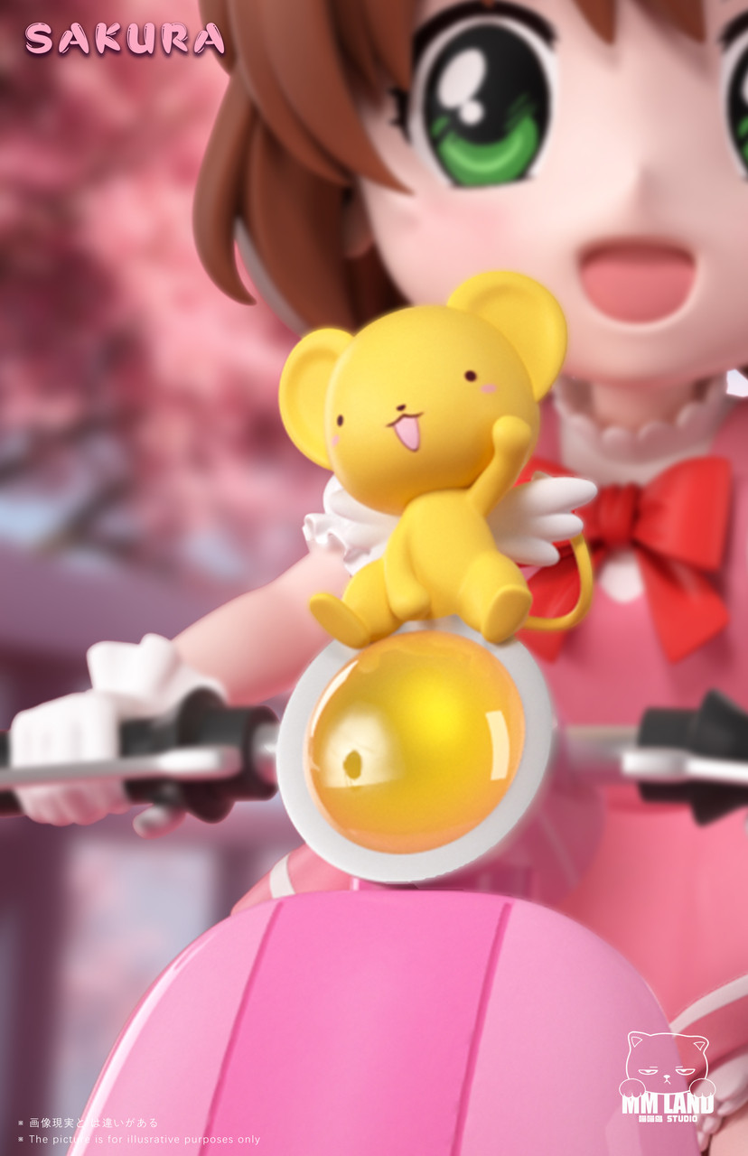 Cardcaptor Sakura riding Motorcycle