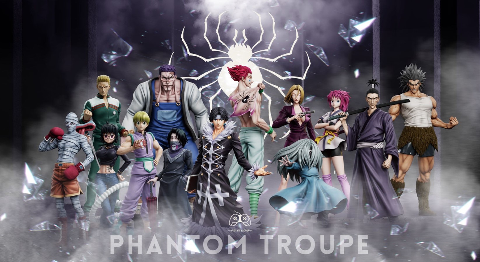 Phantom Troupe Hisoka & Chrollo Lucilfer - Hunter x Hunter