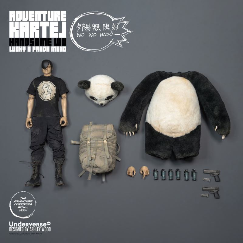 Adventue Kartel Series - DIRTY BOI PANDA HANDSOME WU 1/6